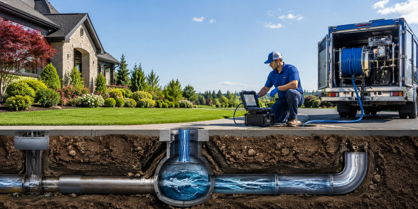 Drainage restoration information for Lisbon, LA